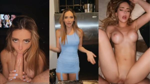 Olivia Mae Nude Sextape Facial Video Leaked on leaks.pics