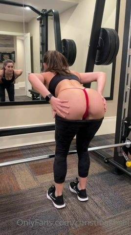 Christina Khalil - Gym Work Out on leaks.pics
