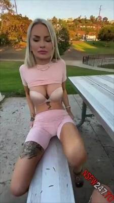 Viking Barbie & Layna Boo outdoor dildo fuck show snapchat premium porn videos on leaks.pics
