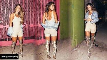 Sommer Ray Shows Her Fit Booty in a Sexy Bodysuit and Boots - fapfappy.com