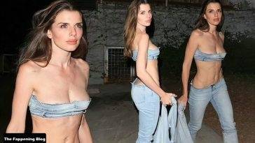 Julia Fox Flaunts Her Sexy Figure in LA on leaks.pics