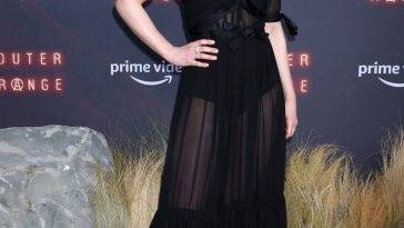 Imogen Poots Poses in a See-Through Dress at the 18Outer Range 19 Premiere Event Screening on leaks.pics