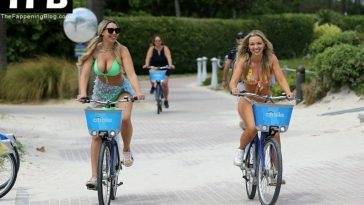 Sexy Victoria Larson & Alison Kay Bowles Enjoy a Day in Miami - Victoria on leaks.pics