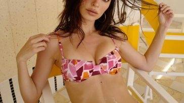 Emily Ratajkowski Looks Hot in a Tiny Bikini on leaks.pics