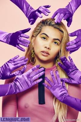 Leaked Hayley Kiyoko Topless And See Through For Paper Magazine on leaks.pics