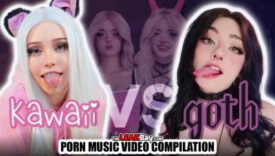 Kawaii vs Goth | Porn Music Video Compilation on leaks.pics