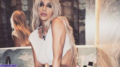 Kim Kardashian sexy transparent tits on leaks.pics