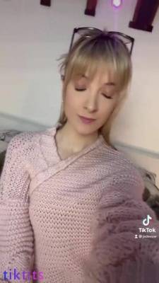 Video TikTok porn from an insatiable blonde with a hard fuck on the bed on leaks.pics