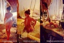 Demi Rose Mawby Naked Walking and Bathing Video Leaked on leaks.pics