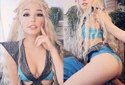 Belle Delphine Sexy Khaleesi Snapchat Photos and Video Leak on leaks.pics