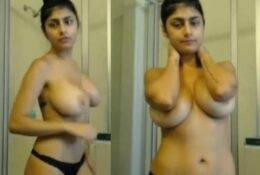 Mia Khalifa Private Shower Nude Porn Video on leaks.pics
