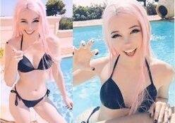 Belle Delphine Sexy Holiday Fun in the Pool Video on leaks.pics