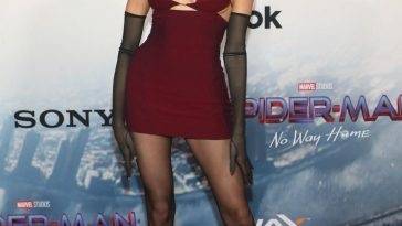 Madison Beer Flaunts Her Slender Figure at the LA Premiere of 1CSpider-Man: No Way Home 1D (4 Photos + Video) - fapfappy.com