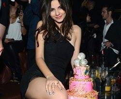 Victoria Justice Celebrates 21st Birthday In A Little Black Dress on leaks.pics