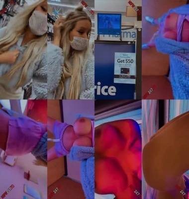 Sydney Fuller public tits flashing & tanning snapchat premium 2020/12/24 on leaks.pics