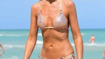 Lady Victoria Hervey Hits the Beach in Miami - Victoria on leaks.pics