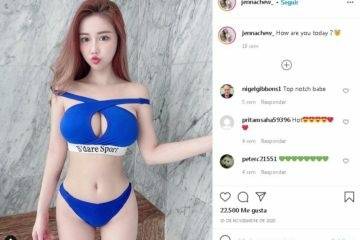Jenna Chew Teasing Huge Tits OnlyFans Instagram Leaked on leaks.pics