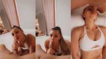 Therealbrittfit Throat Fucking Onlyfans Porn Leaked Video on leaks.pics