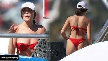 Olivia Culpo is Red Hot in a Bikini as She Soaks Up the Sun in Mexico - Mexico on leaks.pics