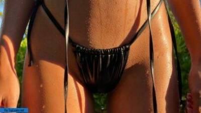 Chanel Uzi Nude Outdoor Bikini Strip Onlyfans Set Leaked - topleaks.net