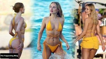 Kimberley Garner Looks Hot During Her Holidays in the Caribbean Island of St Barts on leaks.pics