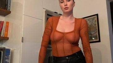 Ireland Baldwin Poses in a See-Through Top (2 New Photos) - Ireland on leaks.pics