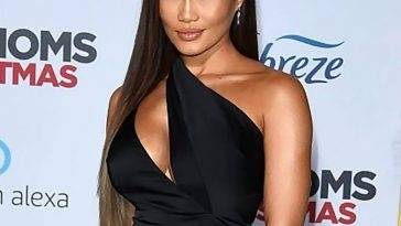 Daphne Joy (50 Cent's Ex) Flashes Tits & Ass In Black Dress For Premiere! on leaks.pics