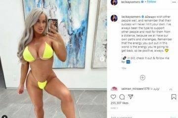 Laci Kay Somers Nude Tease Lesbian Yoga Onlyfans Video on leaks.pics