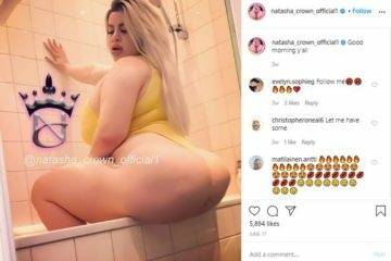 Natasha Crown Nude Nutella Eating  Video on leaks.pics