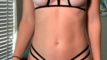 Vicky Stark Tube Top Style Micro Bikini Video on leaks.pics