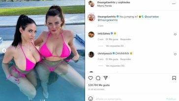 Angela White And Slut Eating Cock, BlowJob OnlyFans Insta Leaked Videos on leaks.pics
