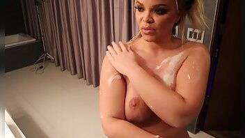 Trisha Paytas Nude Body Lotion Massage  XXX Videos  on leaks.pics