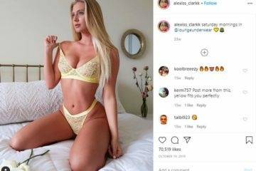 Alexis Clark Nude Video Instagram Model on leaks.pics
