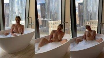 Courtney Tailor Nude Masturbating Bathtub Onlyfans Video Leaked on leaks.pics