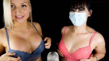 ASMR Network Bra Scratching with Masked ASMR Video on leaks.pics