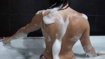 Christina Khalil Topless Bath Time Sexy Video on leaks.pics