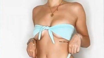 Lea Elui Deleted Bikini Try On Video  - France on leaks.pics