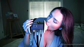 Heatheredeffect asmr onlyfans kissing & licking short video xxx on leaks.pics