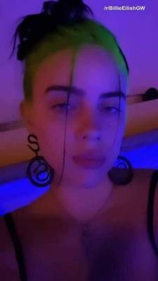 Nude Tiktok  Another day means another load for Billie Eilish and her big tits. on leaks.pics