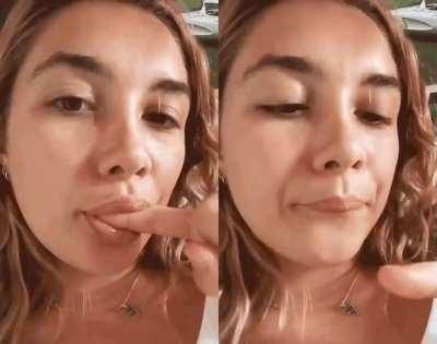 The future of black widow is in safe "mouth".. Florence pugh. on leaks.pics