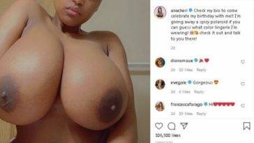 RivJones Ebony Thot Seducing Huge Tits On Lingerie OnlyFans Insta Leaked Videos - fapfappy.com