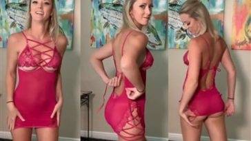 Vicky Stark Nude Lingerie Dress Try On Porn Video  on leaks.pics