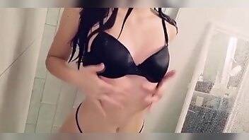 Belle delphine sexy black thong shower snapchat xxx videos on leaks.pics
