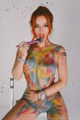 Bella Thorne Nude Body Paint Onlyfans Set  - Usa on leaks.pics