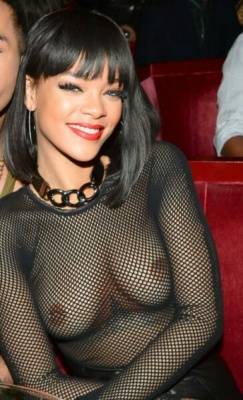 Rihanna Nude Sheer See Through Dress Nip Slip Photos  - Barbados on leaks.pics