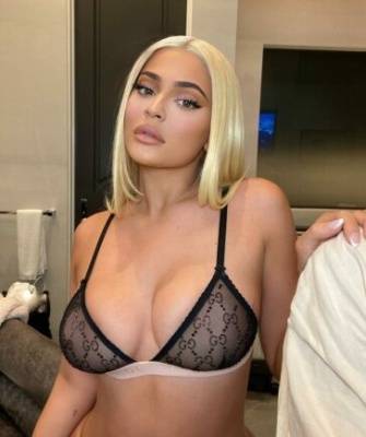Kylie Jenner Sheer See Through Lingerie Nip Slip Set Leaked - Usa on leaks.pics