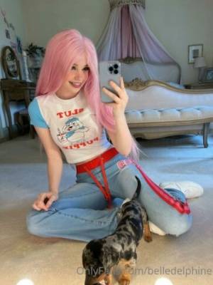 Belle Delphine And Puppy Onlyfans Set Leaked on leaks.pics