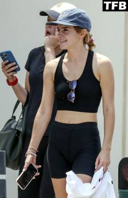Emma Watson Enjoys a Little Downtime on Holiday in Ibiza on leaks.pics