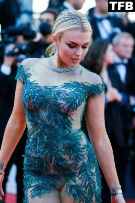 Tallia Storm Looks Hot in a See-Through Dress at the Screening of 1CArmageddon Time 1D During the 75th Annual Cannes Film Festival on leaks.pics