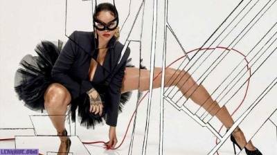Sexy Rihanna in Vogue Paris Magazine 2017 on leaks.pics